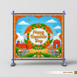 Gantantra Theme Backdrop