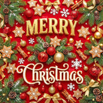Christmas decor photography background for festive campaigns