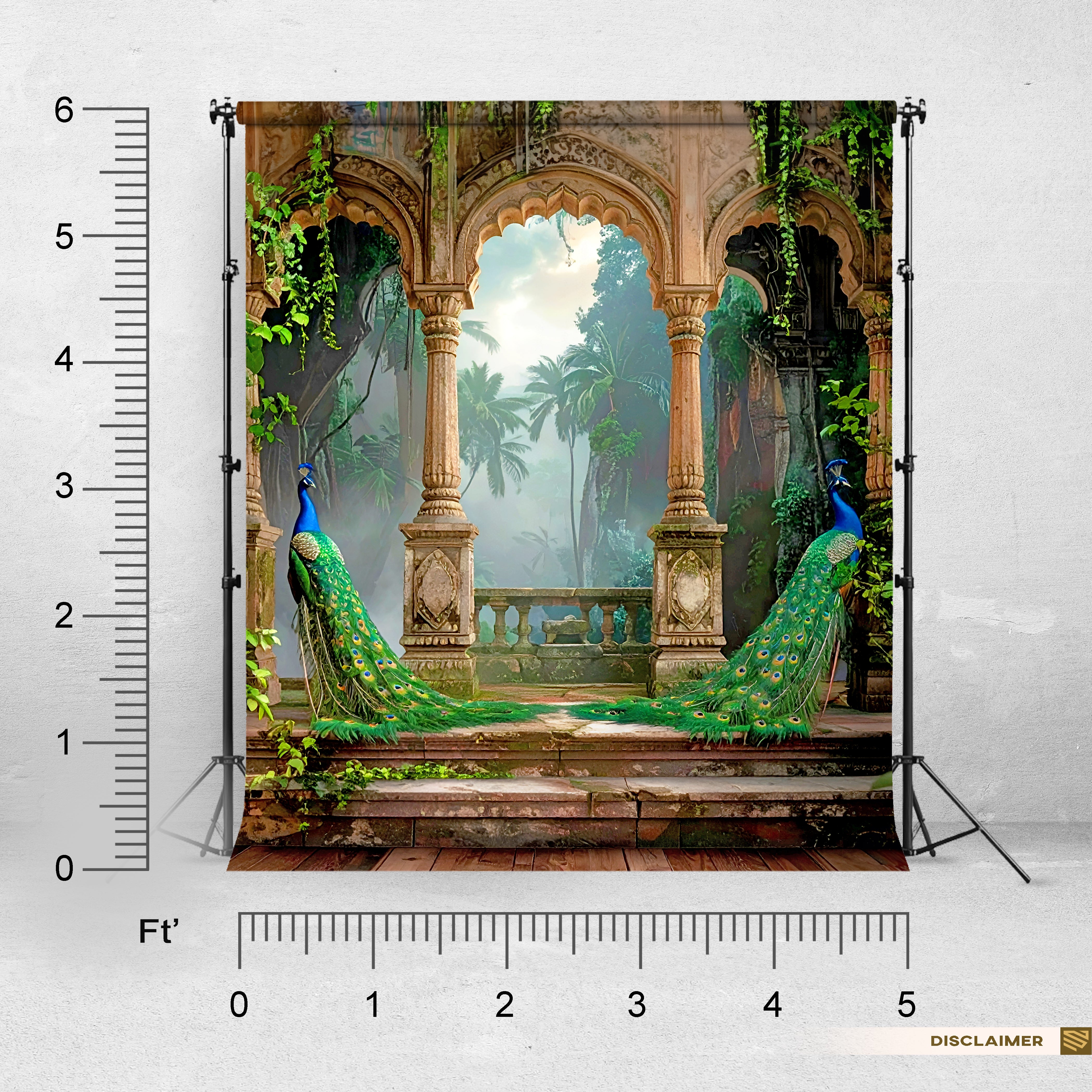 Regal Peacock Arch – A Royal Symphony of Nature