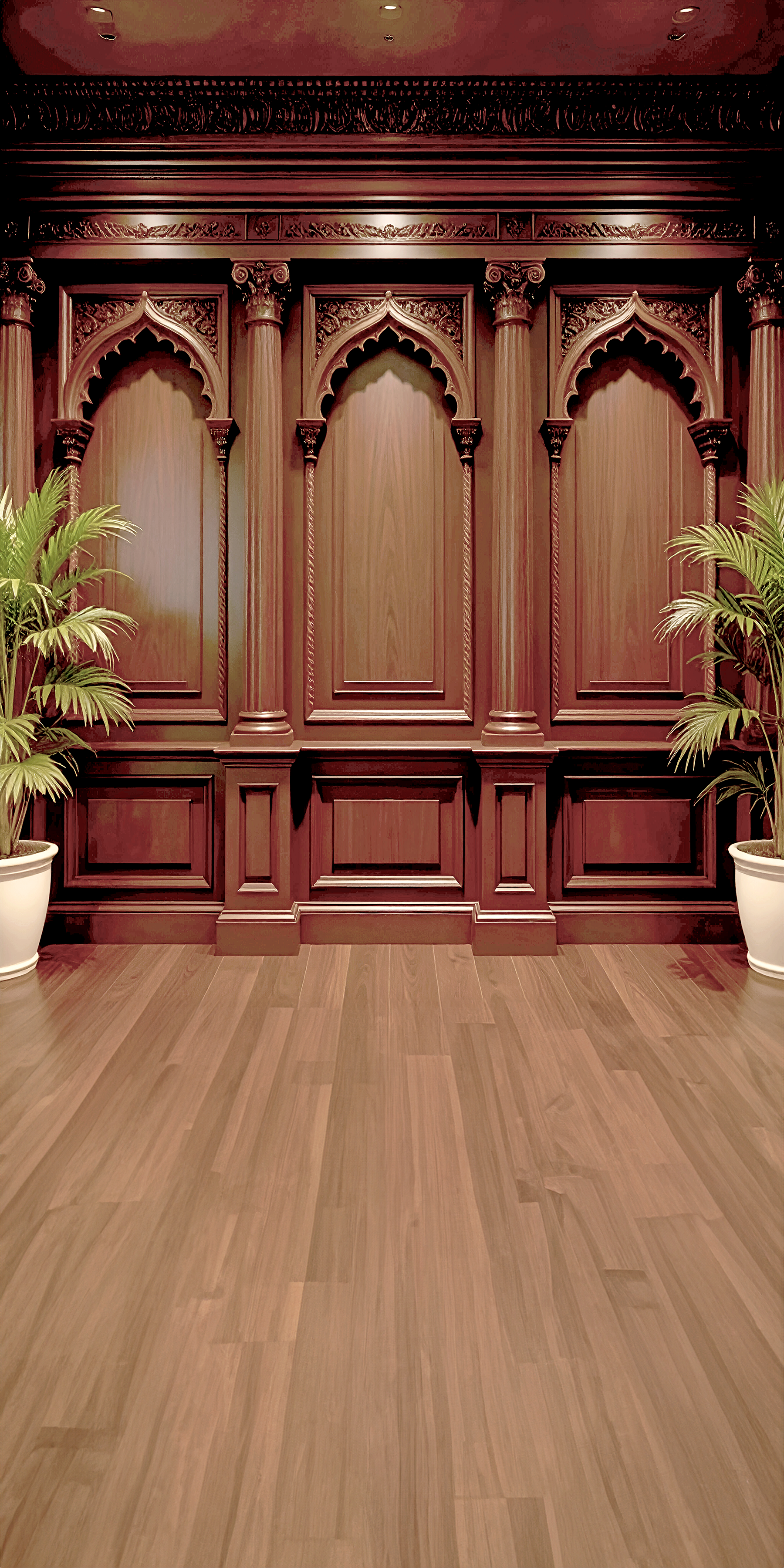 Regal Wooden Arches – A Touch of Timeless Grandeur