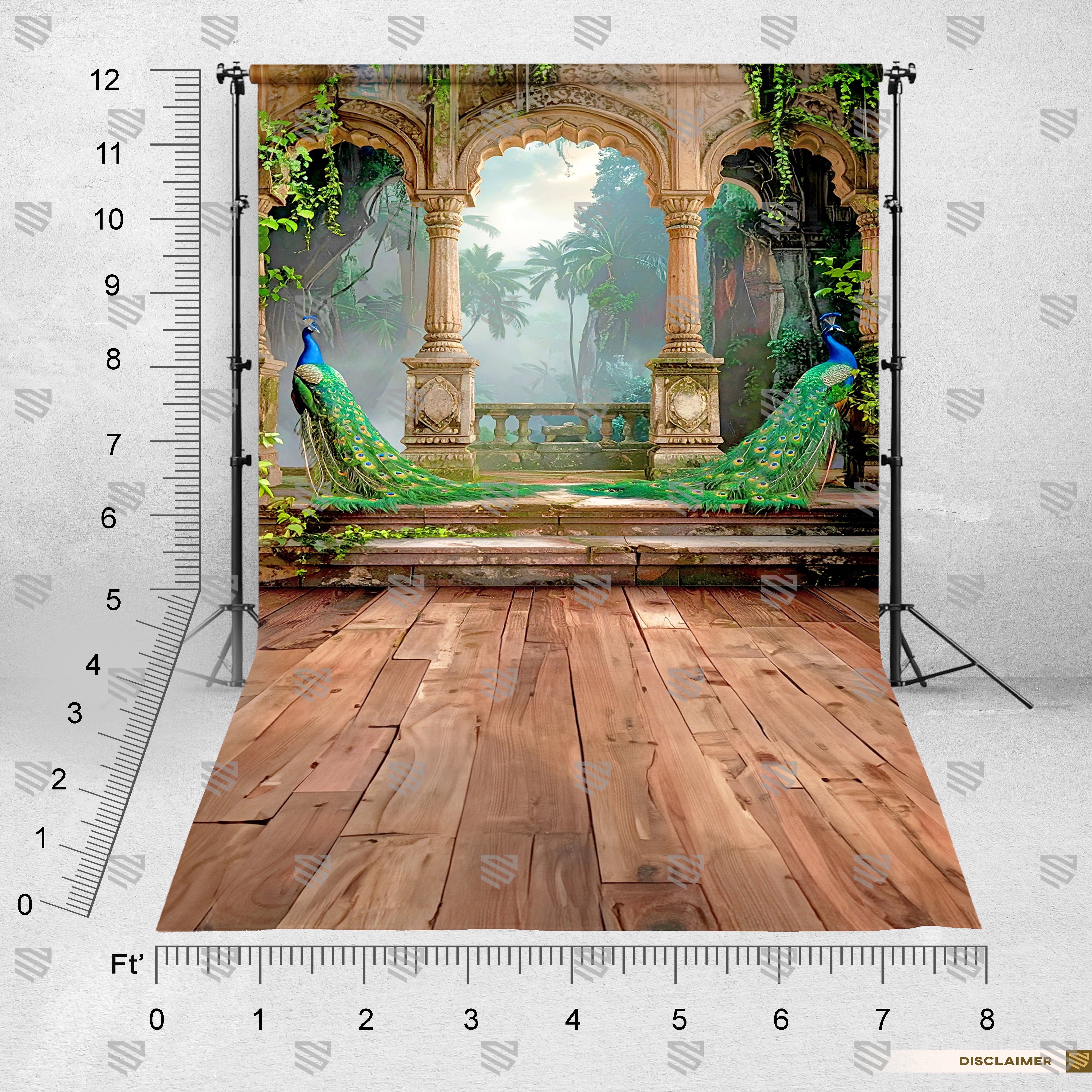 Regal Peacock Arch – A Royal Symphony of Nature