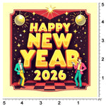 Retro Dance Floor Backdrop