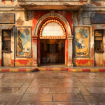Retro Cinema Street Backdrop