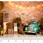 Retro Travel Photo Backdrop