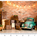 Classic Garage Background Backdrop