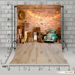 Travel Garage Photoshoot Backdrop