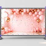 Rosy Gold Background Backdrop