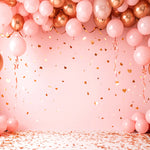 Rosy Gold Delight Backdrop