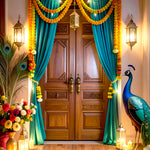 Royal Festive Doorway Backdrop