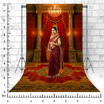 Crimson Palace Maternity Backdrop