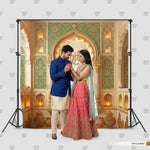 Emerald Mehndi Arch Backdrop