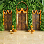 Royal Garden Entrance Decor Backdrop