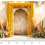 Royal Floral Arch Backdrop