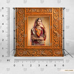 Palace-themed open frame photography background