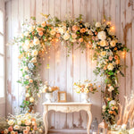 Rustic Bloom Arch Backdrop