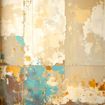 Rustic Peeling Wall Artistry Backdrop