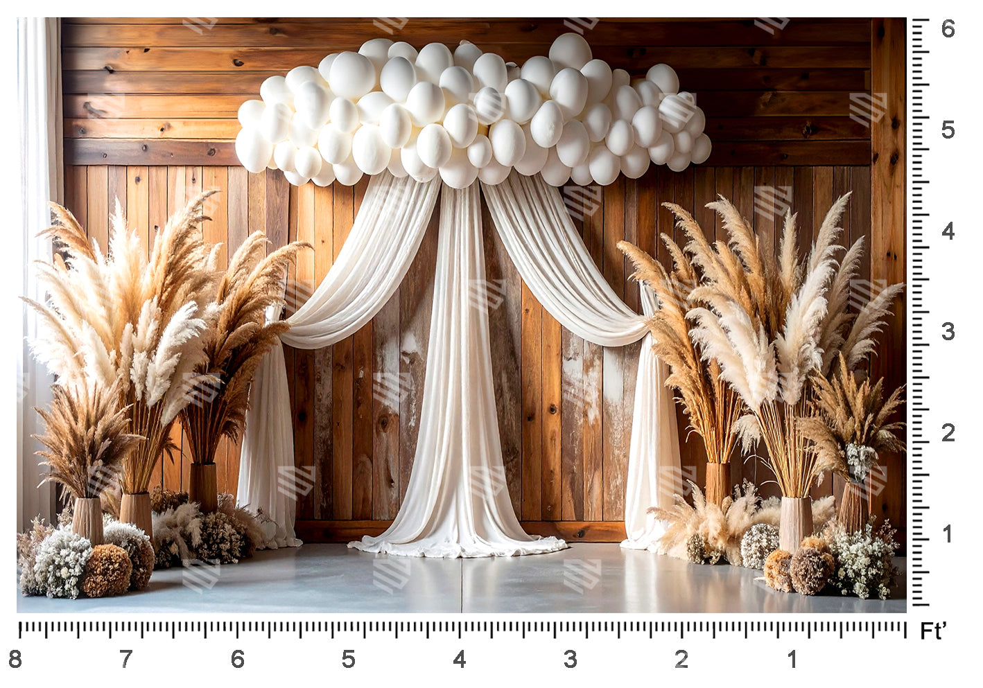 Rustic Cloud Elegance