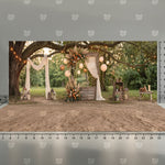 Garden Arch Setup Backdrop