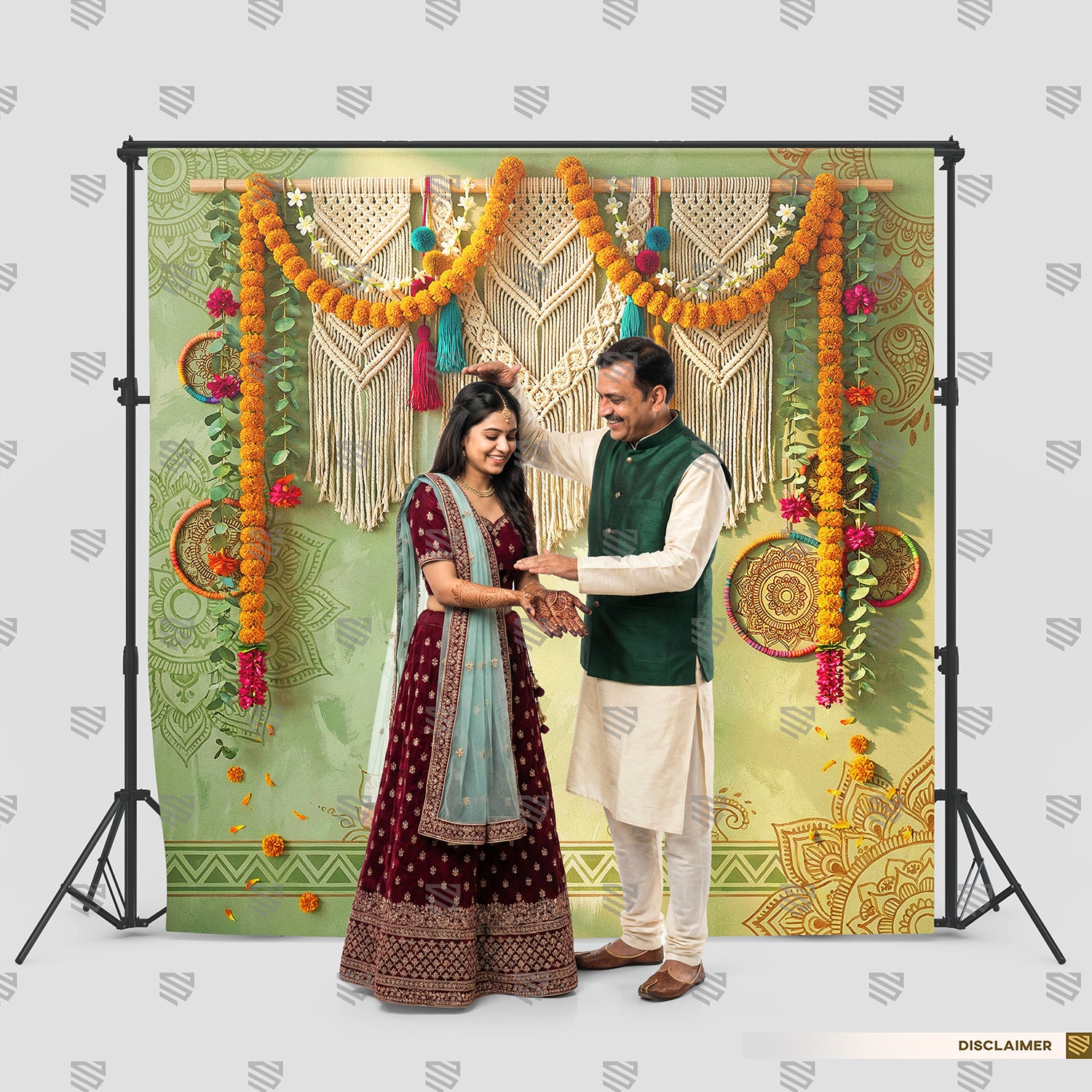 Rustic Mehndi Boho Charm