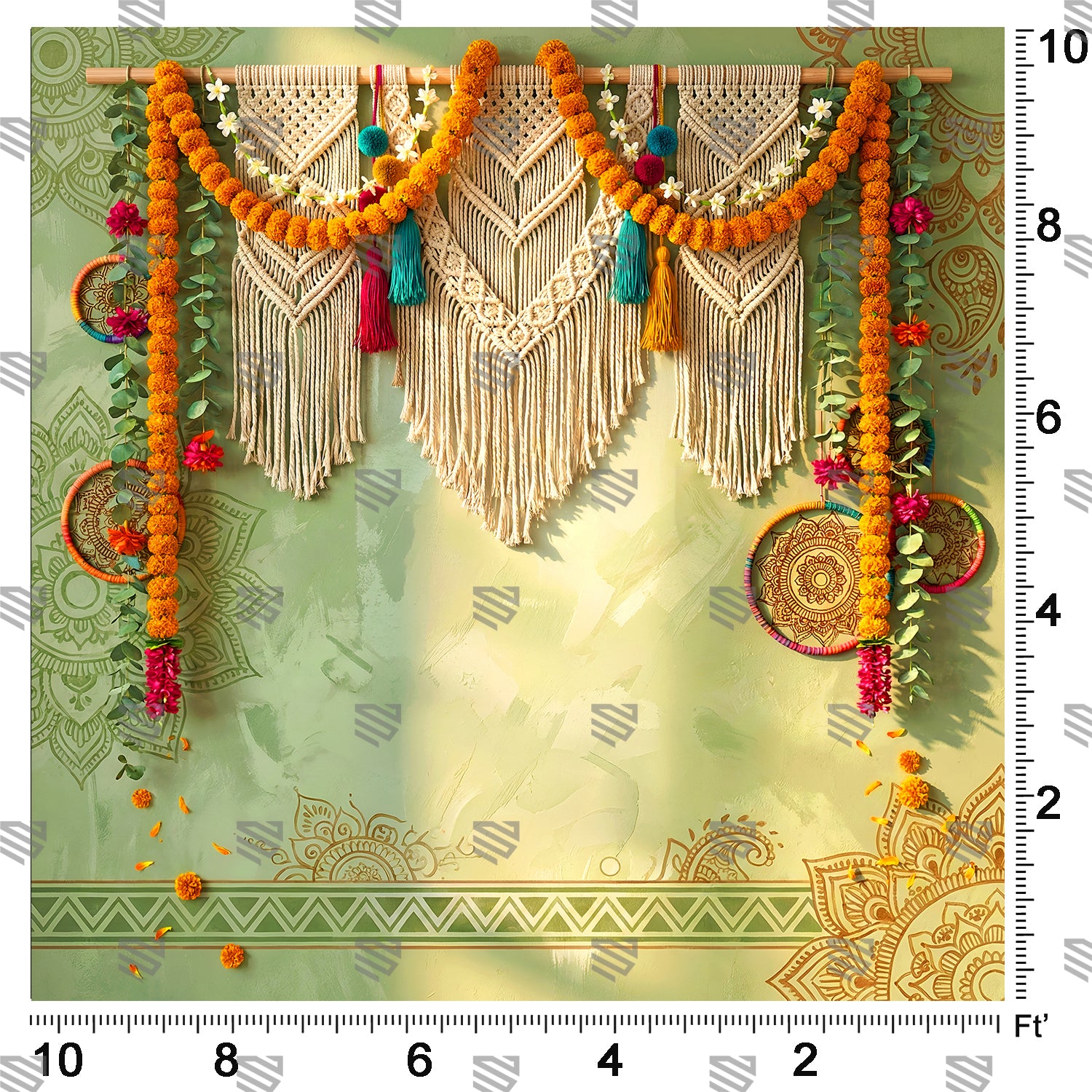 Rustic Mehndi Boho Charm