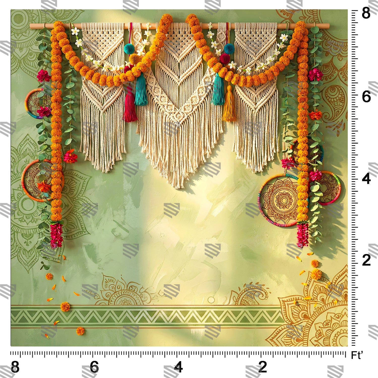 Rustic Mehndi Boho Charm