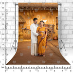 Village Cart Maternity Backdrop