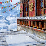 Himalayan Monastery Backdrop