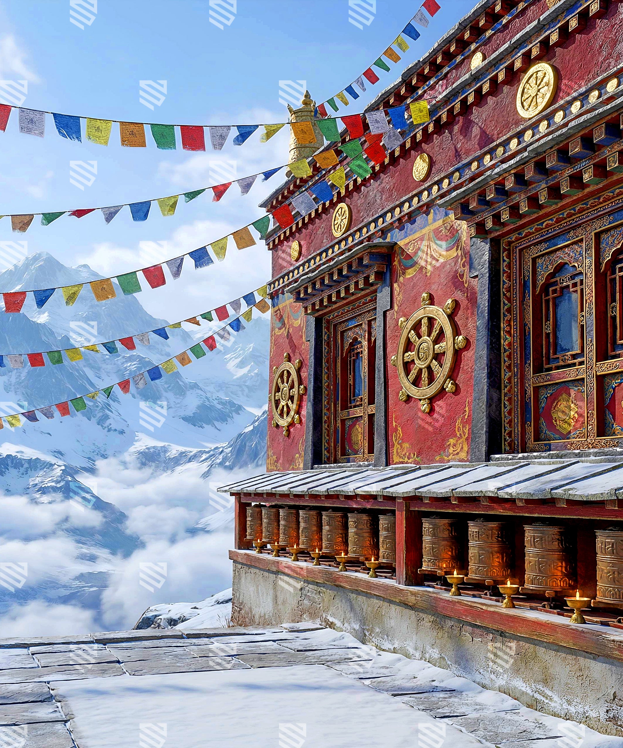 Sacred Himalayan Monestary