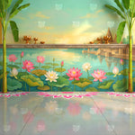 Sacred Lotus Lake View
