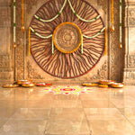 Sacred Sun Wheel Mandala
