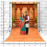 Gopuram Courtyard Maternity Backdrop