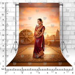 Courtyard Maternity Backdrop