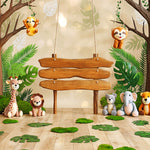 Safari Adventure Zone Backdrop
