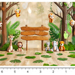 Jungle Safari Baby Backdrop
