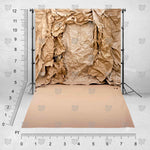 Sandstone Crumple Effect Show Stopper backdrop by BackdropIndia