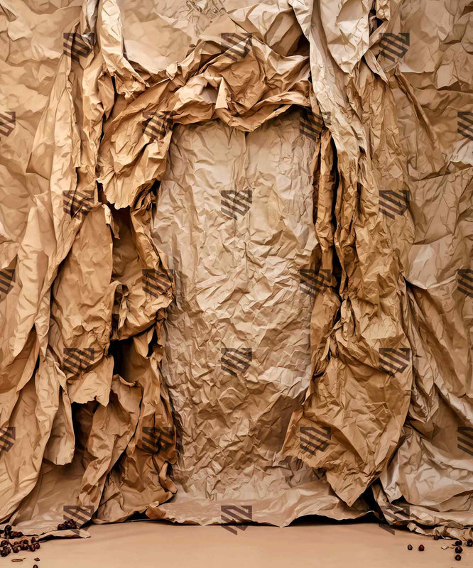 Sandstone Crumple Effect Photography Backdrop for Studio Shoots