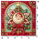 Santa Christmas photography backdrop for family portraits