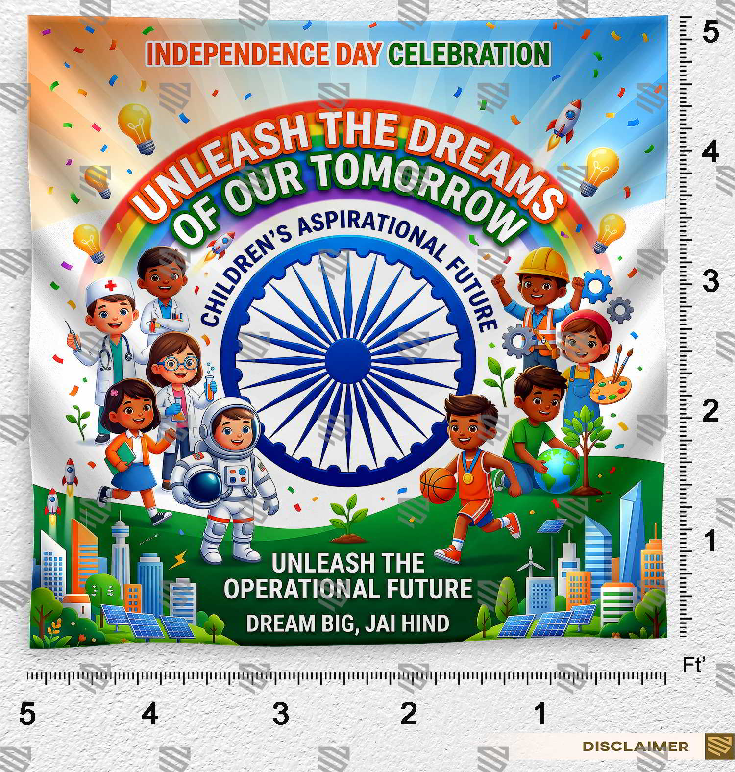 Vision India Photography Backdrop
