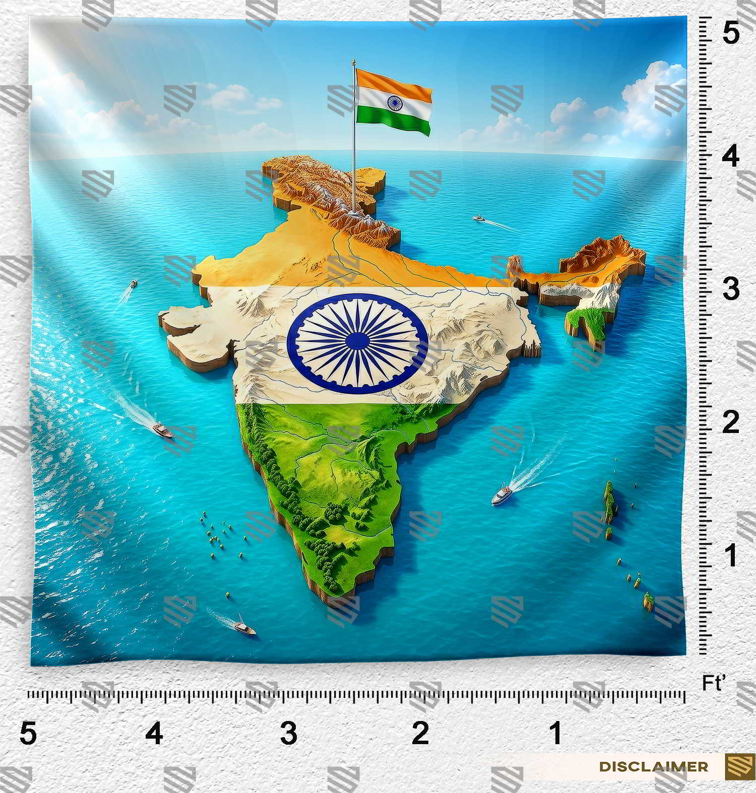 India Theme Backdrop