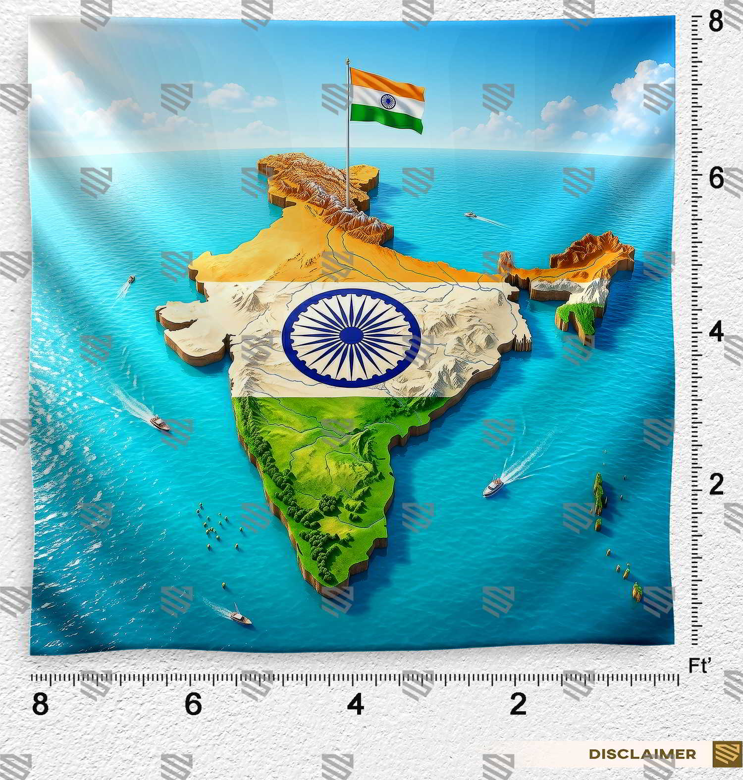 India Photography Backdrop
