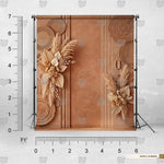 Sculpted Petal Elegance backdrop for fashion photoshoots