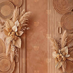 Sculpted Petal Elegance Photography Backdrop