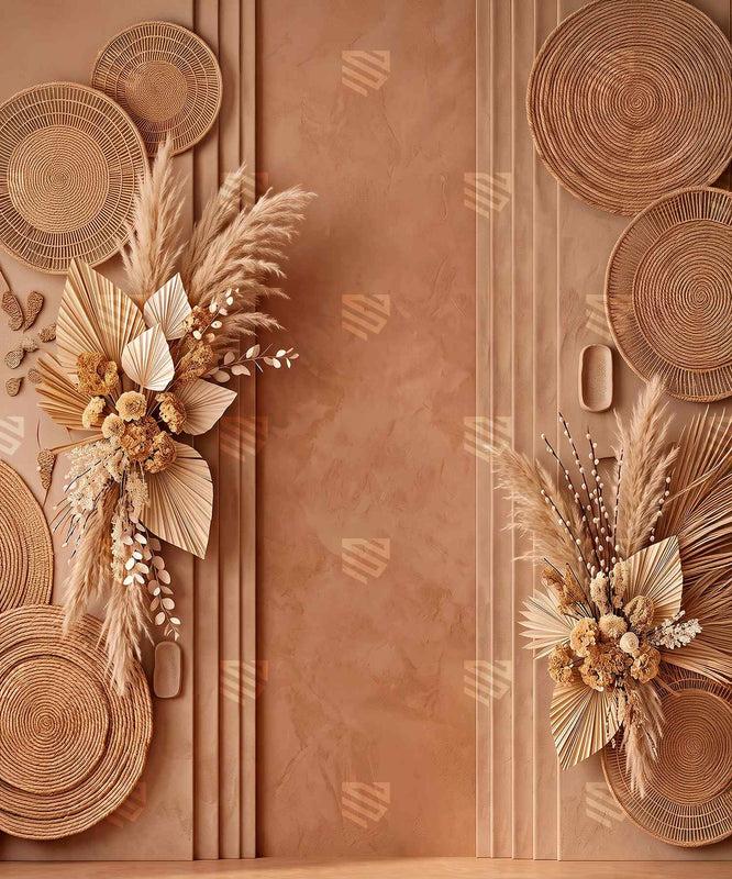 Sculpted Petal Elegance Photography Backdrop for Studio Shoots