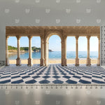 Palace Arcade View Backdrop