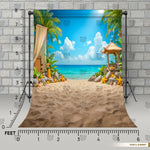 Beach Theme Baby Backdrop