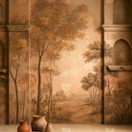 Sepia Woodland Escape Photography Backdrop