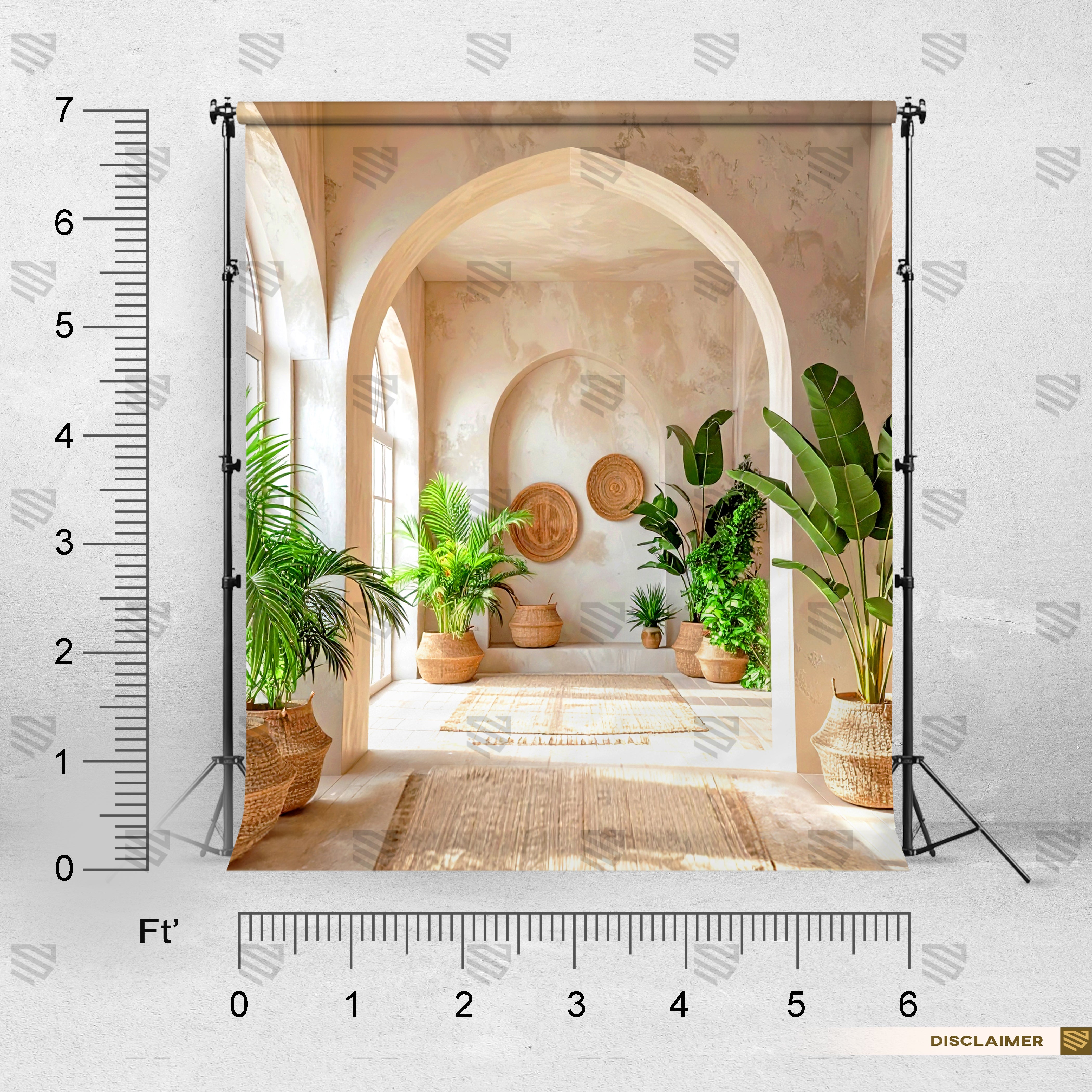 Serene Arched Oasis