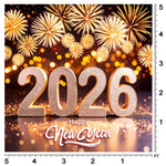 New Year 2026 Backdrop