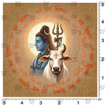 Nandi Mantra Aura Backdrop