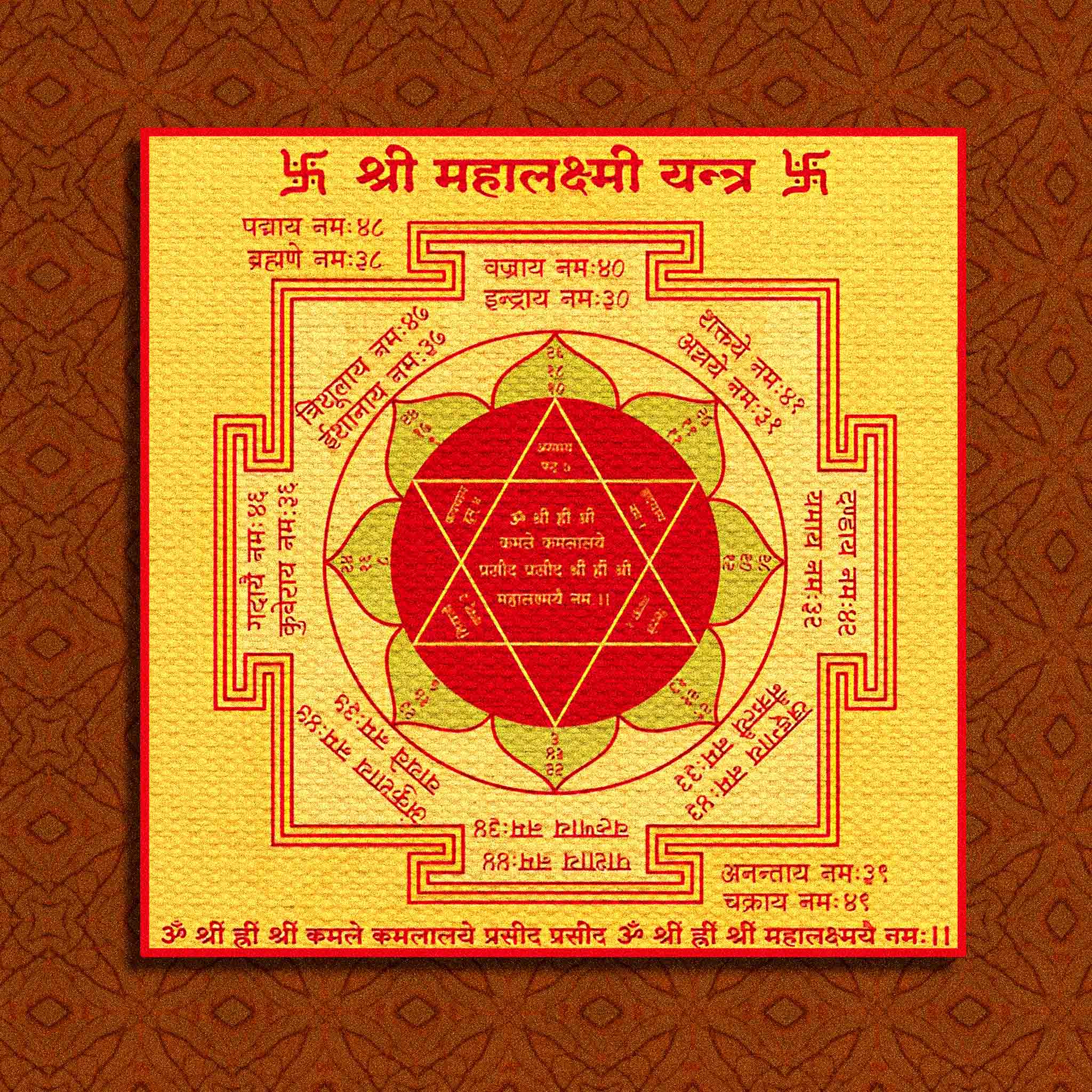 Shri Mahalakshmi Yantra